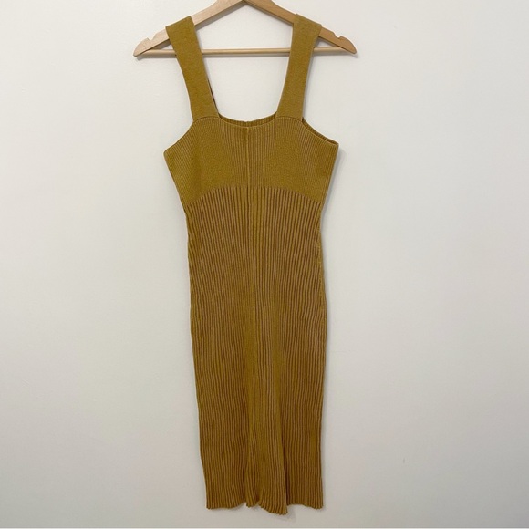 LAUREN MANOOGIAN RIB Cavorting and Cashmere DRESS IN IVORY size M - Picture 8 of 16